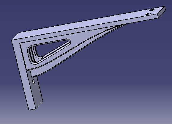 Optimised bracket design concept