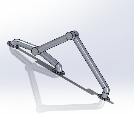 Suspension linkage, early render